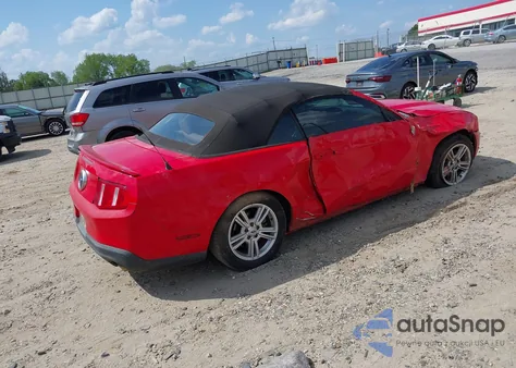2012 Ford Mustang V6 from USA, damaged, VIN 1ZVBP8EM1C5201733